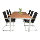 Zenia spisebord 200*100 + Bois lenestol Venture Design Spisegruppe
