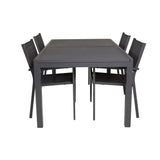 Marbella bord 160/240 + Copacabana Venture Design Spisegruppe
