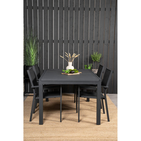 Marbella bord 160/240 + Copacabana Venture Design Spisegruppe