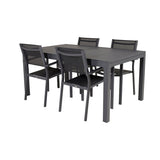 Marbella bord 160/240 + Copacabana Venture Design Spisegruppe