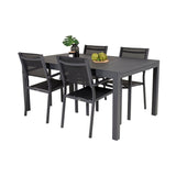 Marbella bord 160/240 + Copacabana Venture Design Spisegruppe