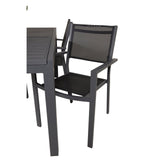 Marbella bord 160/240 + Copacabana Venture Design Spisegruppe