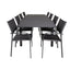 Marbella bord 160/240/ Santorini Armlenstol Venture Design Spisegruppe