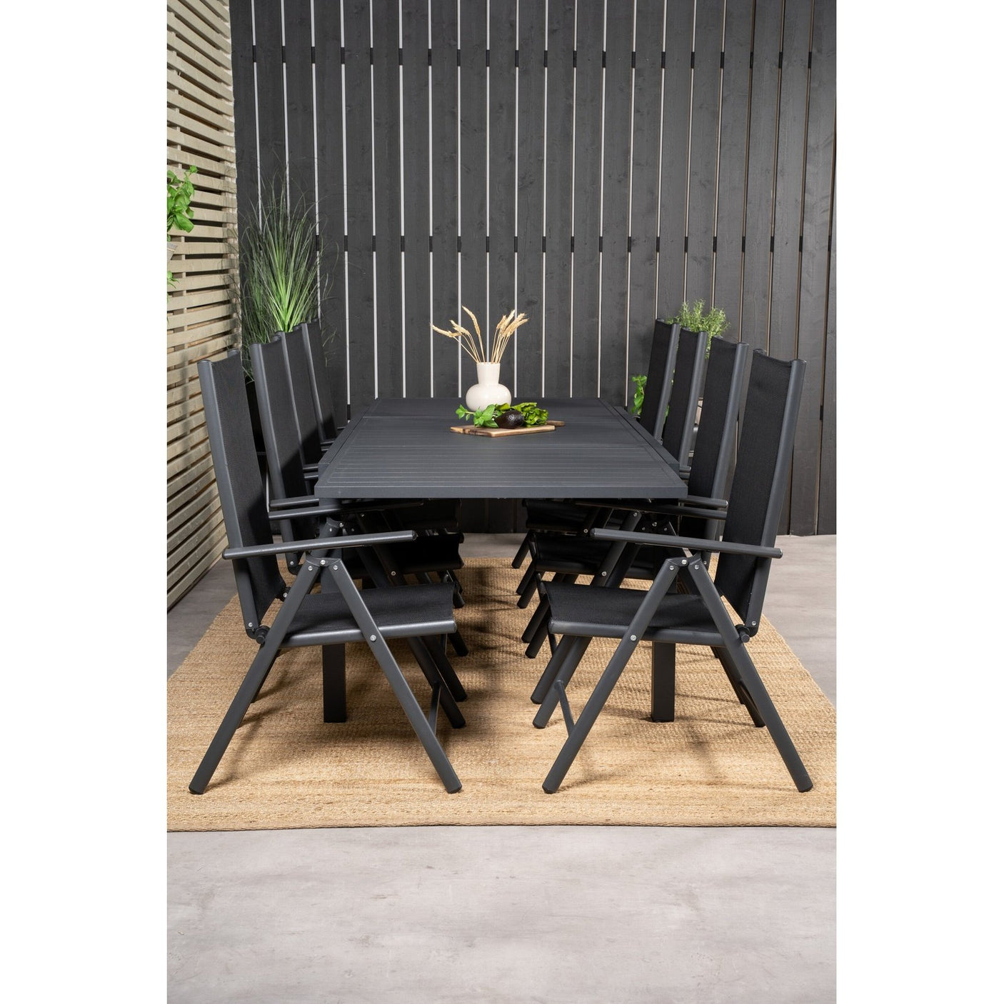 Marbella Spisebord 160/240*100*H75 + Break stoler Venture Design Spisegruppe