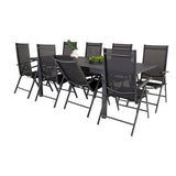 Marbella Spisebord 160/240*100*H75 + Break stoler Venture Design Spisegruppe