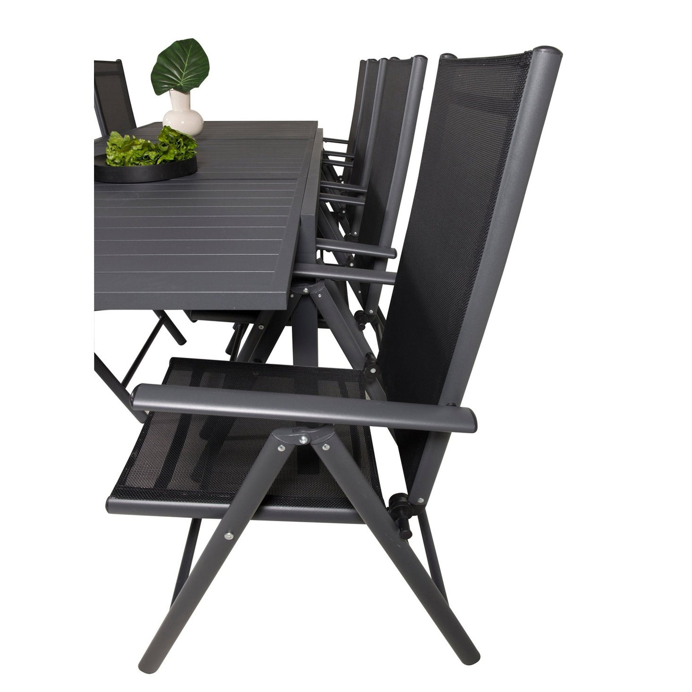 Marbella Spisebord 160/240*100*H75 + Break stoler Venture Design Spisegruppe