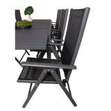 Marbella Spisebord 160/240*100*H75 + Break stoler Venture Design Spisegruppe