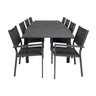 Marbella bord 160/240 + Copacabana Venture Design Spisegruppe