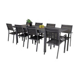 Marbella bord 160/240 + Copacabana Venture Design Spisegruppe