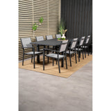 Marbella Spisebord 160/240*100*H75 + Copacabana Armstol / Venture Design Spisegruppe