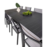 Marbella Spisebord 160/240*100*H75 + Copacabana Armstol / Venture Design Spisegruppe