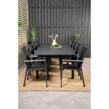 Marbella Spisebord 160/240*100*H75 + Parma Armstol Venture Design Spisegruppe