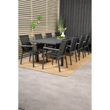 Marbella Spisebord 160/240*100*H75 + Parma Armstol Venture Design Spisegruppe