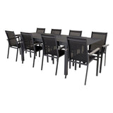 Marbella Spisebord 160/240*100*H75 + Parma Armstol Venture Design Spisegruppe