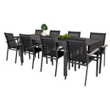 Marbella Spisebord 160/240*100*H75 + Parma Armstol Venture Design Spisegruppe