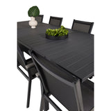 Marbella Spisebord 160/240*100*H75 + Parma Armstol Venture Design Spisegruppe