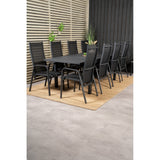 Marbella Spisebord 160/240*100*H75 + Copacabana Lenestol Venture Design Spisegruppe