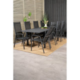 Marbella Spisebord 160/240*100*H75 + Copacabana Lenestol Venture Design Spisegruppe