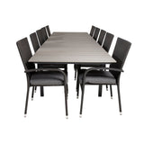 Levels bord 229/310/ Anna stoler 10 Venture Design Spisegruppe
