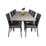 Levels bord 229/310/ Anna stoler 10 Venture Design Spisegruppe
