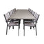 Levels Spisebord 224/324*100 + Copacabana Armstol Venture Design Spisegruppe