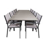 Levels Spisebord 224/324*100 + Copacabana Armstol Venture Design Spisegruppe