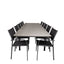 Levels Spisebord 224/324*100 + Santorini Armstol 0 Venture Design Spisegruppe
