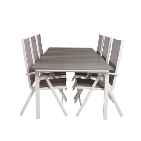 Levels Rectangular Dining Set Venture Design Spisegruppe