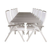 Levels Spisebord 224/324*100 + Albany stoler Venture Design Spisegruppe
