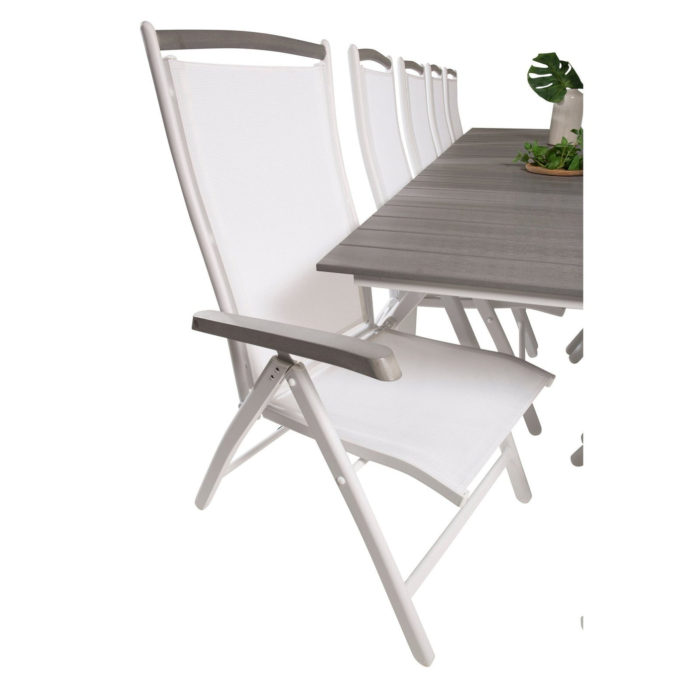 Levels Spisebord 224/324*100 + Albany stoler Venture Design Spisegruppe