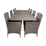 Levels bord 229/310 + Malin Lenestol Venture Design Spisegruppe