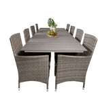 Levels bord 229/310 + Malin Lenestol Venture Design Spisegruppe
