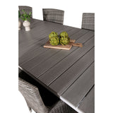Levels bord 229/310 + Malin Lenestol Venture Design Spisegruppe