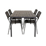 Break spisebord 150*90 + Lindos lenestol Venture Design Spisegruppe