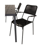 Break spisebord 150*90 + Lindos lenestol Venture Design Spisegruppe