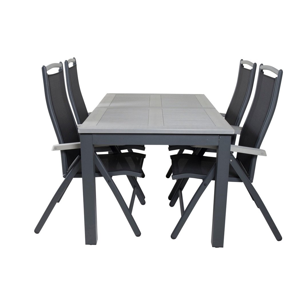 Albany Table 160/240 + Albany stoler Venture Design Spisegruppe