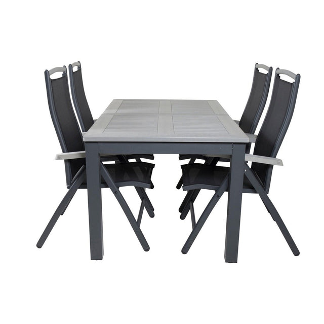 Albany Table 160/240 + Albany stoler Venture Design Spisegruppe