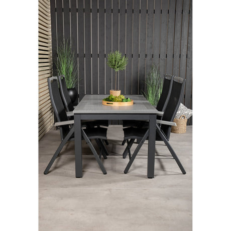 Albany Table 160/240 + Albany stoler Venture Design Spisegruppe