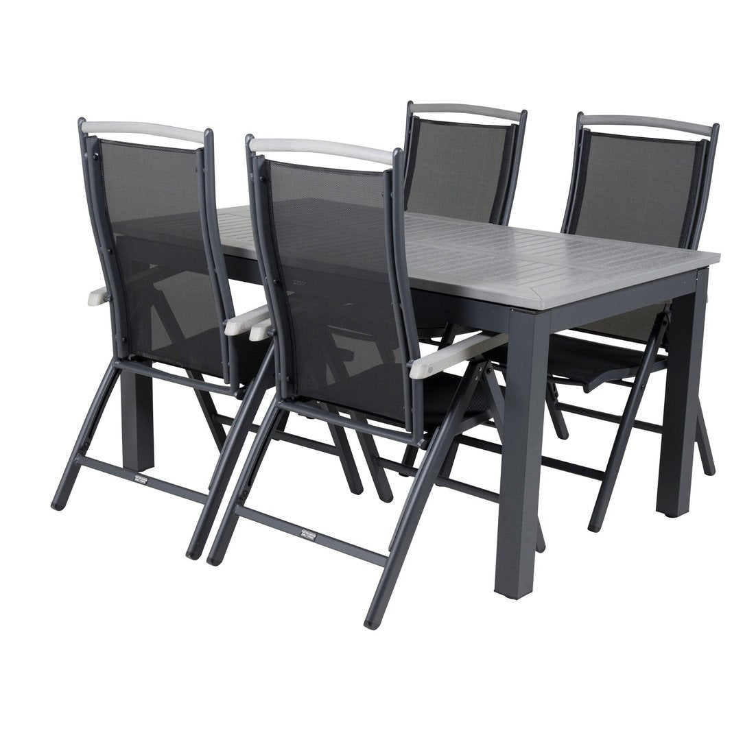 Albany Table 160/240 + Albany stoler Venture Design Spisegruppe