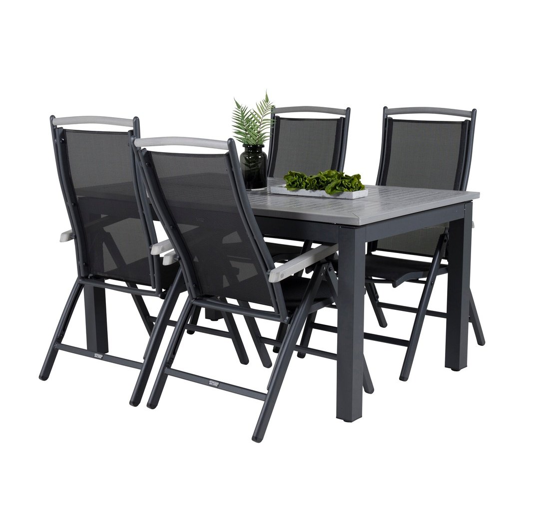 Albany Table 160/240 + Albany stoler Venture Design Spisegruppe