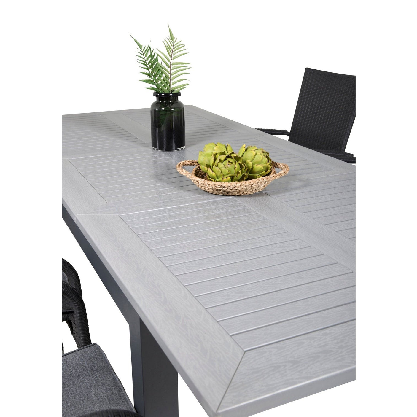 Albany Table 160/240 + Anna stoler Venture Design Spisegruppe