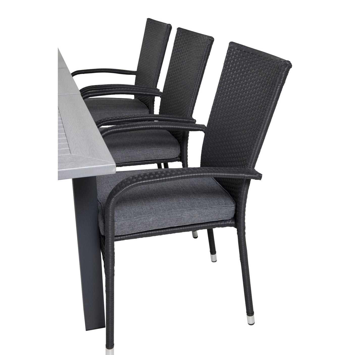Albany Table 160/240 + Anna stoler Venture Design Spisegruppe