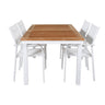 Panama Spisebord 152/210*90 + Santorini Armlenstol Venture Design Spisegruppe