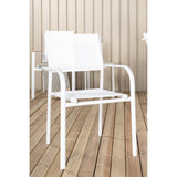 Panama Spisebord 152/210*90 + Santorini Armlenstol Venture Design Spisegruppe