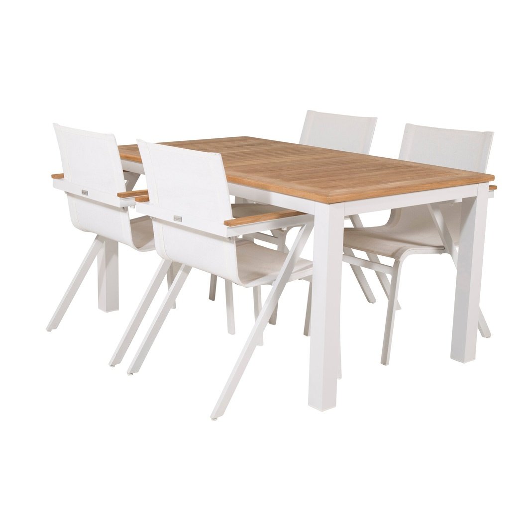 Panama spisebord 152/210*90 + Mexico Armstol Venture Design Spisegruppe