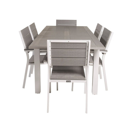Albany Spisebord 152/210*90 + Levels stol Venture Design Spisegruppe
