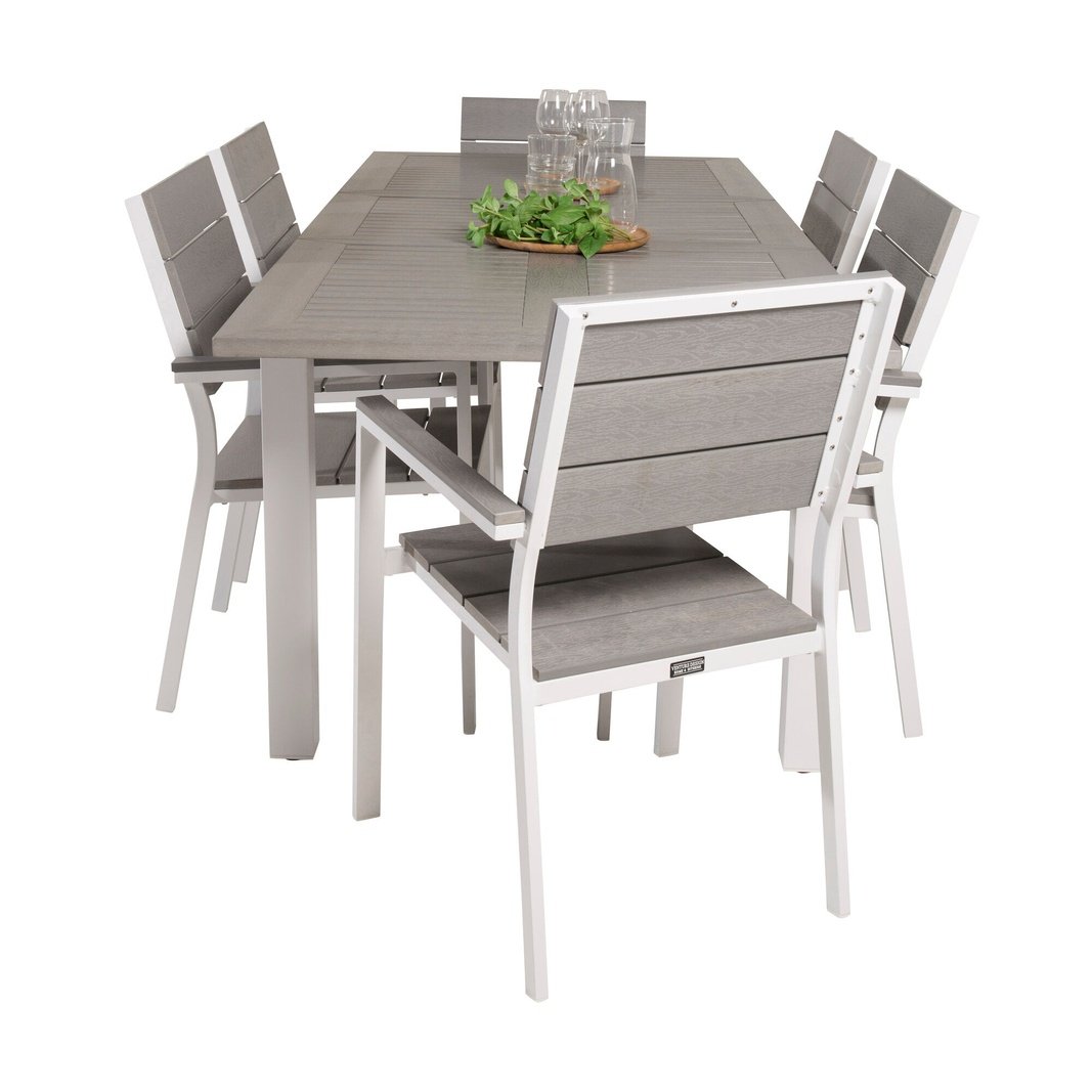Albany Spisebord 152/210*90 + Levels stol Venture Design Spisegruppe