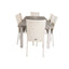 Albany Spisebord 152/210*90 + Anna Armstol Venture Design Spisegruppe