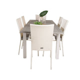 Albany Spisebord 152/210*90 + Anna Armstol Venture Design Spisegruppe
