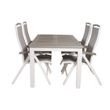 Albany spisebord 152/210*90 + Albany stol Venture Design Spisegruppe